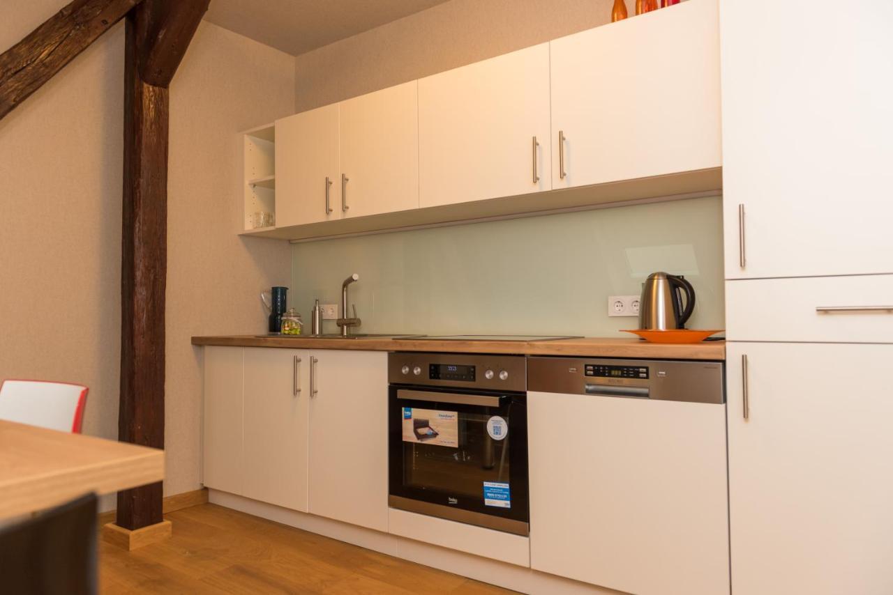 Apartmenthaus Am Dom Junior Suite Mit Parkplatz Zwickau Exteriér fotografie