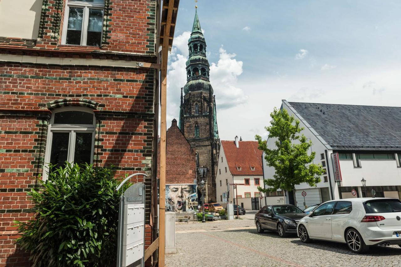 Apartmenthaus Am Dom Junior Suite Mit Parkplatz Zwickau Exteriér fotografie